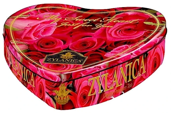 Чай цейлонський чорний байховий з пелюстками троянди Zylanica 100 г Шрі Ланка