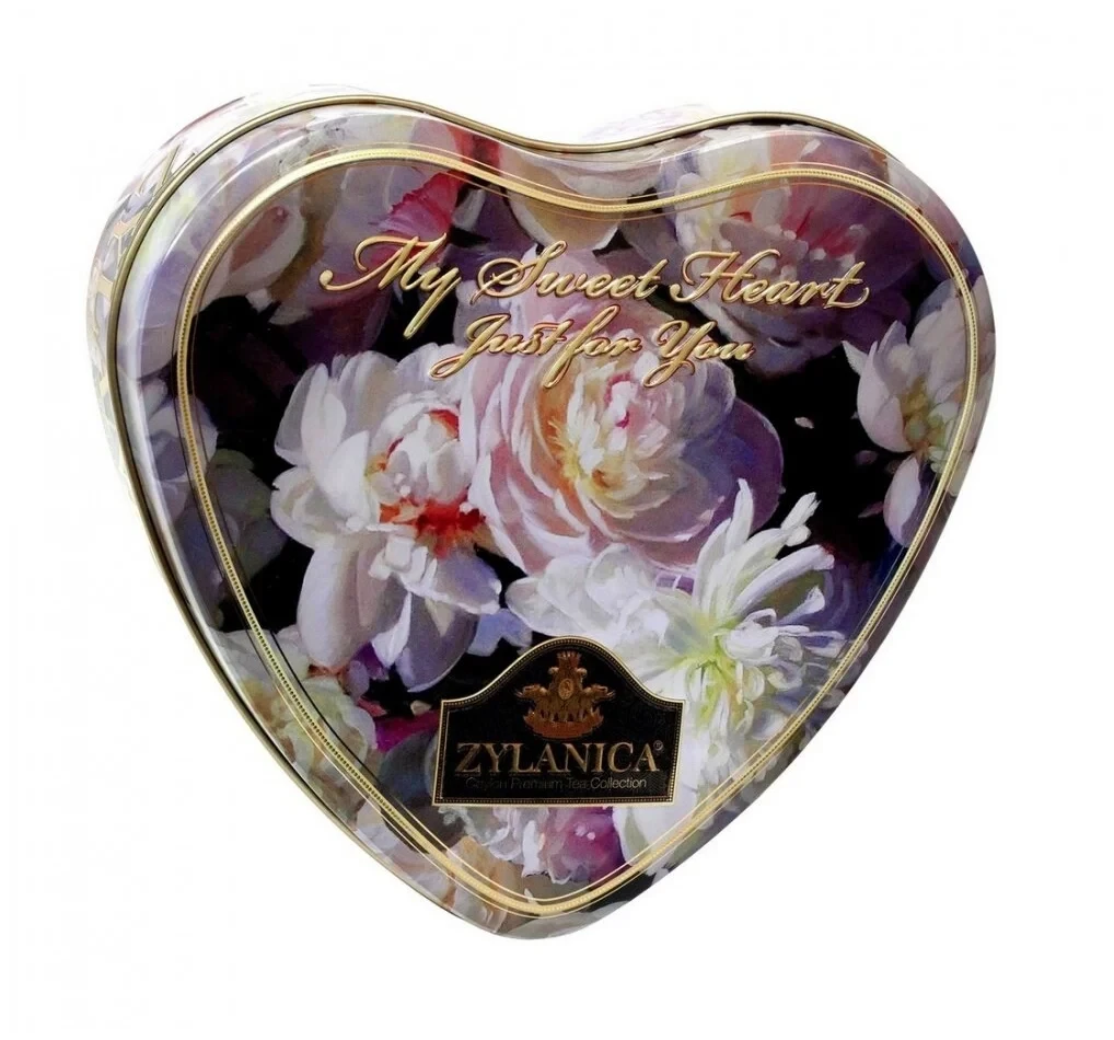 Чай цейлонський чорний пелюстки квіток календули, сафлору та соняшника Zylanica 100 г Шрі Ланка