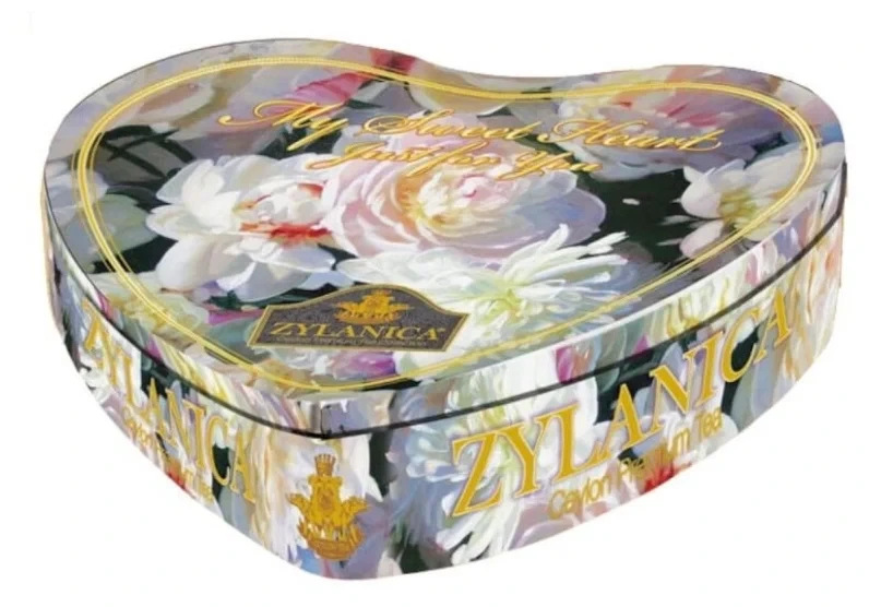 Чай цейлонський чорний пелюстки квіток календули, сафлору та соняшника Zylanica 100 г Шрі Ланка