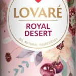 Чай квітковий з фруктами, ягодами, пелюстками квітів, спеціями та ароматом вишні Lovare Королівський десерт 80г