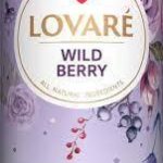 Чай чорний з фруктами та пелюстками китайської троянди Lovare Дикі Ягоди 80г Україна