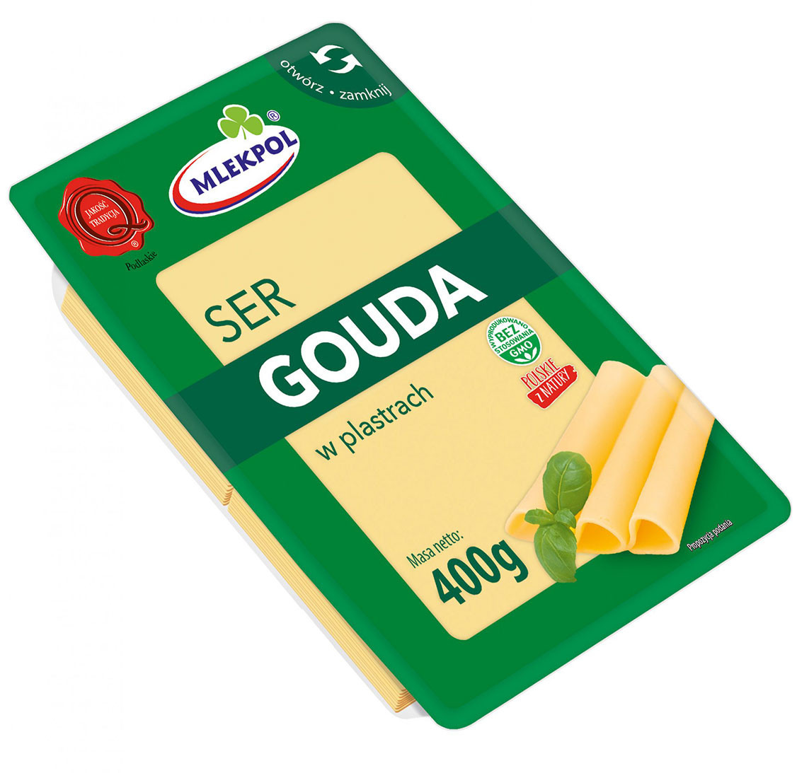 Сир у пластинках Gouda 400 г Польща