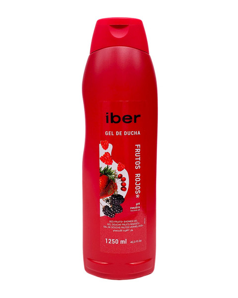 Гель для душу Ягідний IBER Gel de Ducha Frutos Rojos 1250мл Іспанія