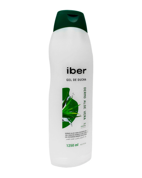 Гель для душу Алоє Вера IBER Gel de Ducha Dermo Aloe Vera 1250мл Іспанія