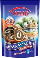 Макова маса БЕЗ ГЛЮТЕНА І КОНЦЕРВАНТІВ Helio із сухофруктами 850 г Польща