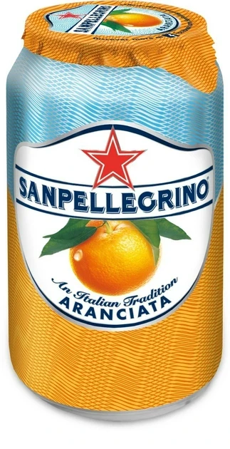 Напій слабогазований апельсиновий Sanpellegrino Naturali Aranciata 330 мл Італія