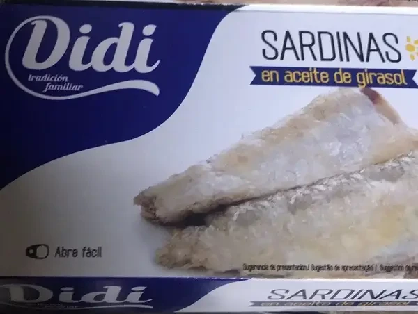 Сардини в Соняшниковій олії Didi Sardinas en Aceite de Girasol 125 г Іспанія