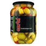 Оливки зелені без кісточки Corbi Coctel Alcaparrado 835/490 г Іспанія