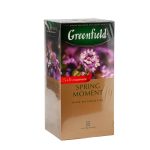 Чай чорний з чебрецем Greenfield "Spring Moment" (28 пакетиків х 1.5г) 42г