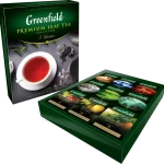 Набір із 9 сортів чаю Greenfield «Premium Leaf Tea» 390г