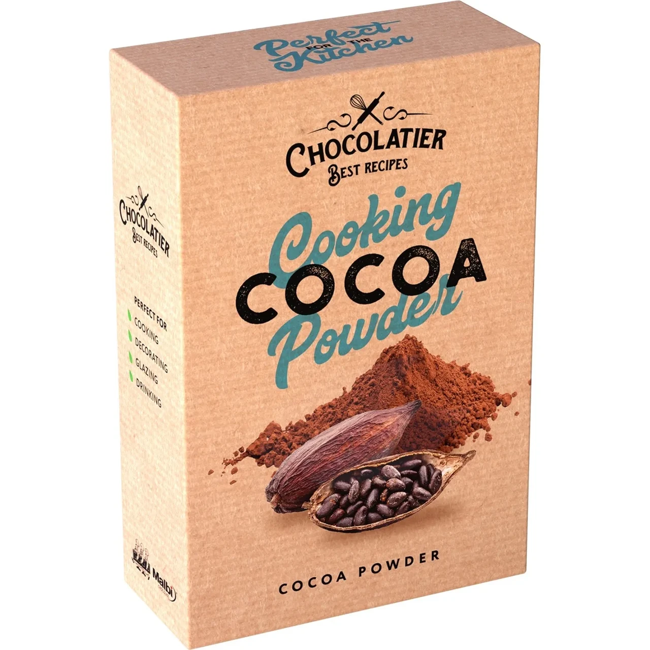 Какао порошок темний Chocolatier 80 г Україна