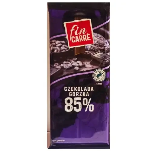 Шоколад гіркий чорний 85% Fin Carre 100 г Німеччина