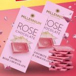 Шоколад рожевий Millennium Rose 100г Україна