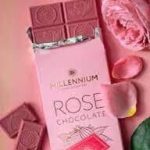 Шоколад рожевий Millennium Rose 100г Україна