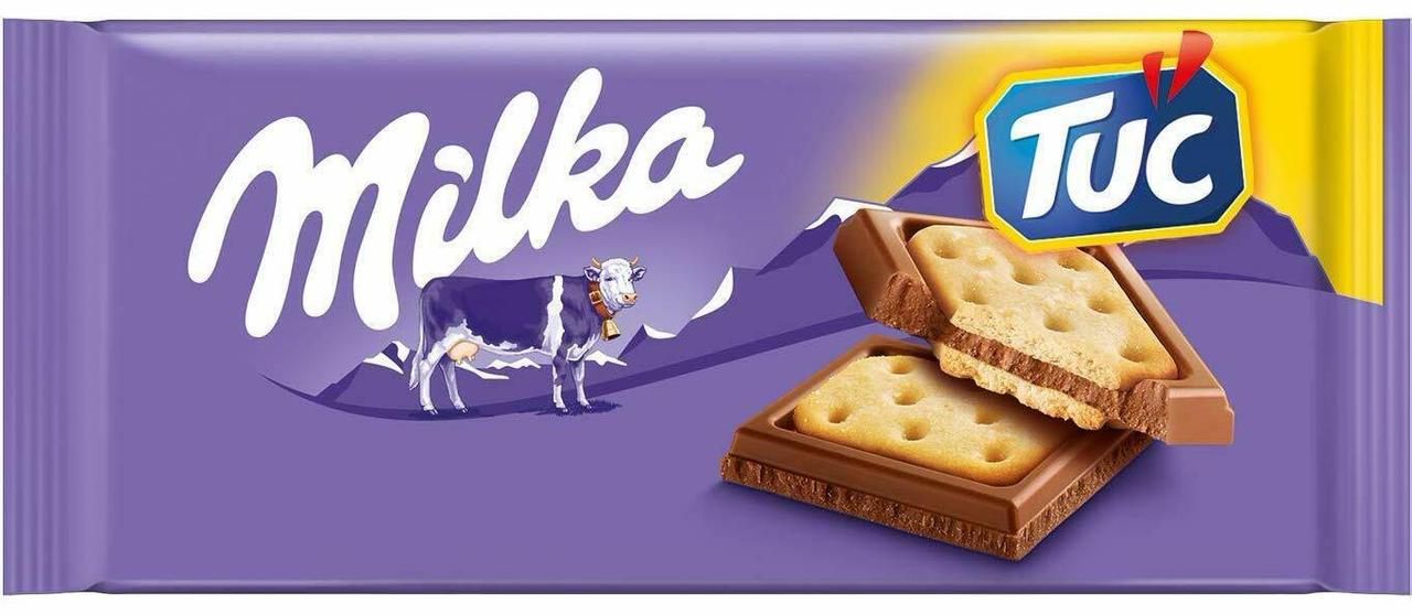 Шоколад молочний Milka TUC Швейцарія 87г