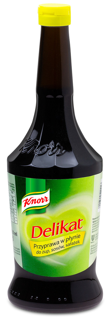 Приправа рідка для супів, соусів та салатів БЕЗ КОНСЕРВАНТІВ Knorr Delikat 174г Польща