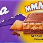 Шоколад молочний із бісквітним печивом Milka Choco Biscuit Швейцарія 300г