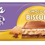 Шоколад молочний із бісквітним печивом Milka Choco Biscuit Швейцарія 300г