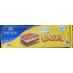 Шоколад із бісквітним печивом Magnetic Big Biscuits 300г Польща