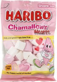 Зефірні серця Haribo Chamallows Hearts 175 г Люксембург