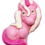 Яйця з сюрпризом із білого та молочного шоколаду Єдинороги БЕЗ ГЛЮТЕНА Unicorns (3x20г) 60 г Італія