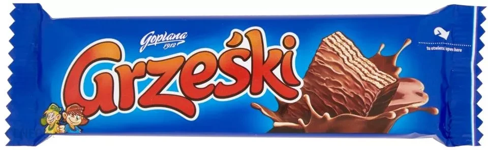 Вафлі в молочному шоколаді Arzeski Goplana 36 г Польща