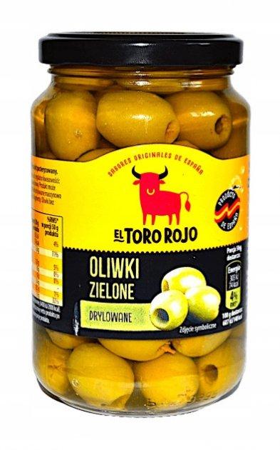 Оливки зелені без кісточки El Toro Rojo Oliwki Zielone 340 г Польща