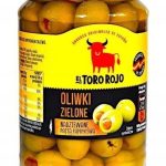 Оливки зелені з паприкою без кісточки El Toro Rojo Oliwki Zielone 340 г Польща