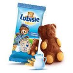 Печиво Ведмедик Барні з молочним кремом БЕЗ КРАСТЕЛІВ І КОНСЕРВАНІВ Lubisie 30 г Mondelez Польща