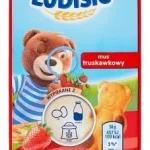 Печиво Ведмедик Барні з полуничним кремом БЕЗ КРАСНИКІВ І КОНСЕРВАНТІВ Lubisie 30г Mondelez Польща
