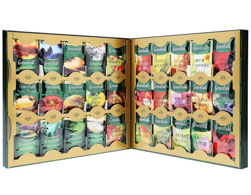 Набір із 24 сортів чаю Greenfield «Premium Tea» (96пакет.) 167,2г