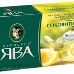 Чай зелений Соковитий лимон Принцеса Ява 25 пакет. (25штх1, 5г) 37,5г