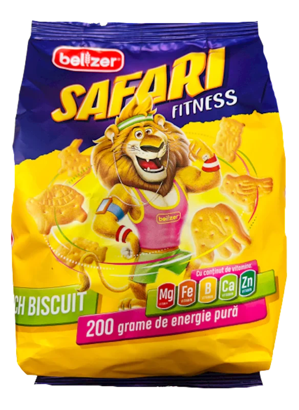 Печиво крекер Сафарі Фітнес BelZer Safari Fitness 200г Молдова