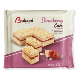 Полуничний торт Balconi Strawberry Cake 400г Італія