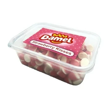 Жулейні цукерки Полуничний Поцілунок Damel Strawberry Kisses 1 кг Іспанія