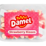Жулейні цукерки Полуничний Поцілунок Damel Strawberry Kisses 1 кг Іспанія