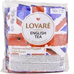 Чай чорний байховий Lovare English Tea (50 пакетика х 2г) 100г