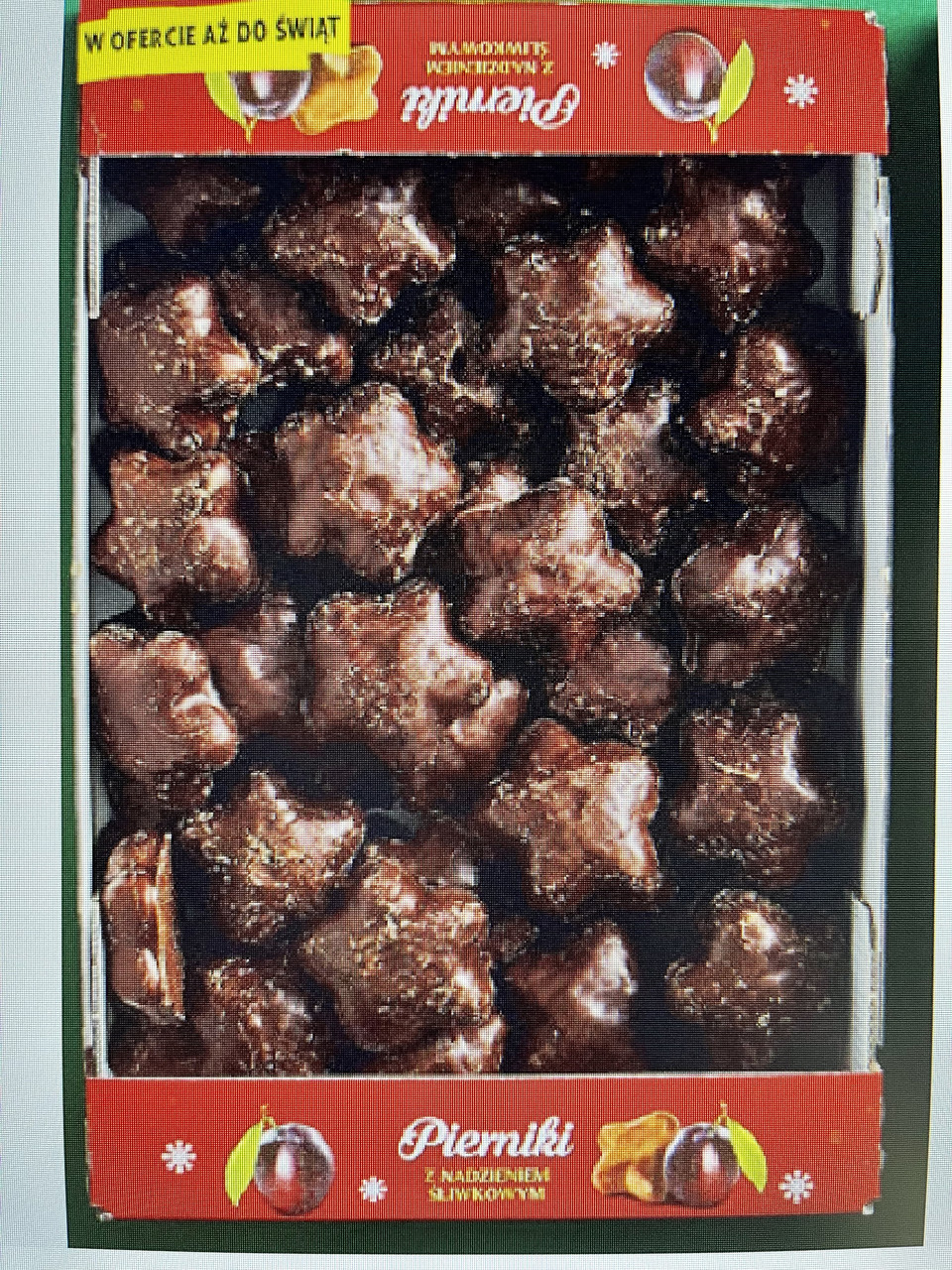 Пряники в шоколаді із сливовою начинкою Magnetic Pierniki 1кг Польща