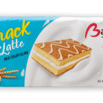 Бисквитное пирожное со сливочно-творожным кремом Balconi Snack Latte (10х28г) 280г Италия