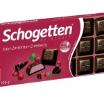 Шоколад чорний із журавлинним кремом Schogetten Dark Chocolate Cranberry 100 г, Німеччина