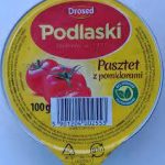 Паштет із м'яса курки з помідорами Podlaski Pasztet z pomidirami 100г Польща