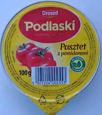 Паштет із м'яса курки з помідорами Podlaski Pasztet z pomidirami 100г Польща
