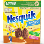 Шоколадні зернові подушечки Nesquik Choco Crush 35г Швейцарія