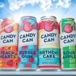 Напій газований зі смаком жувальної гумки БЕЗ САХАРА Candy Can 0.5 л Нідерланди