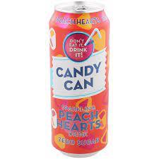Напій газований зі смаком персика БЕЗ САХАРА Candy Can 0.5 л Нідерланди