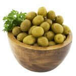 Зелені оливки з кісточкою Eftelya Yesil Zeytin 370г Туреччина