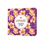 Чай Lovare Асорті "Квіти та чай" Flowers&Tea 12 видів по 5 пакетів (60 шт.)