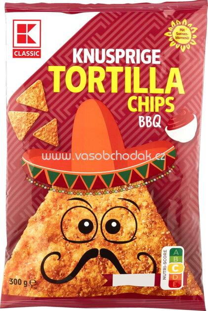 Чіпси кукурудзяні барбекю Knusprige Tortilla Chips BBQ 150г Німеччина