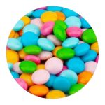 Драже шоколадне у кольоровій глазурі Веселий Заєць БЕЗ ГЛЮТЕНА Easter Club 100 г Нідерланди