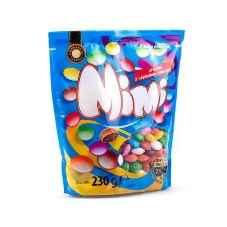 Шоколадне драже у кольоровій глазурі Mimi 230г Польща